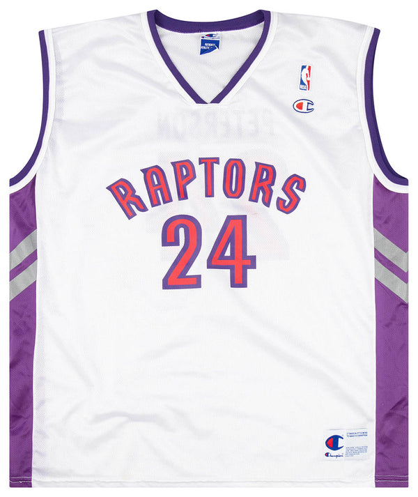 2001 Morris Peterson Toronto Raptors Authentic Nike NBA Jersey