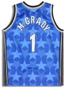 2000-03 ORLANDO MAGIC McGRADY #1 CHAMPION JERSEY (AWAY) S