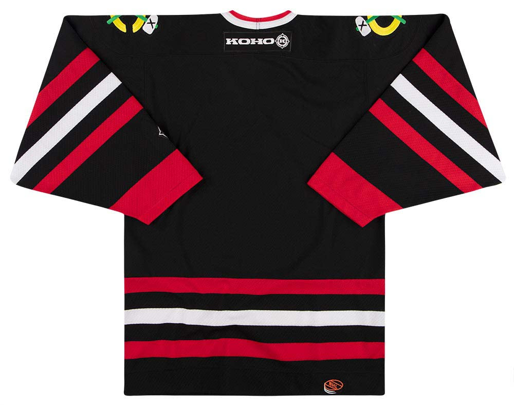 Vintage AK Athletic Knit Hockey Jersey Blank Mens Medium Chicago Blackhawks