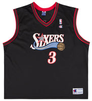 Vintage - Champion Authentic Allen Iverson Sixers Basketball jersey - –  timebombshop