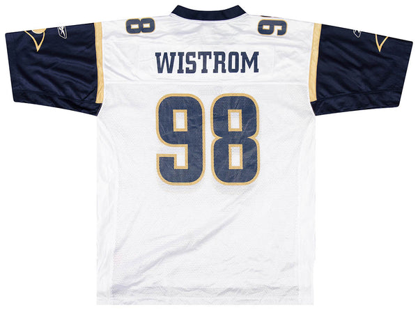 アディダス ゲームシャツ NFL Rams WISTROM 98 レプリカ XL