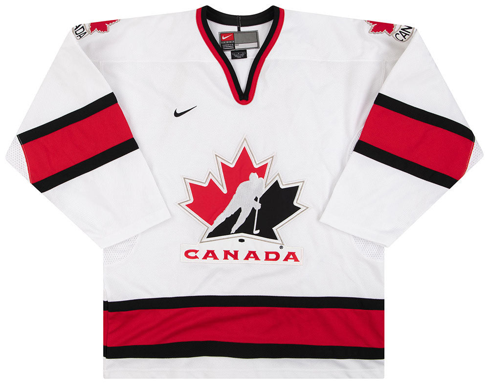 Nike Team Canada Men's Hockey Jersey Size S White Red Black Olympic  Ice Hockey