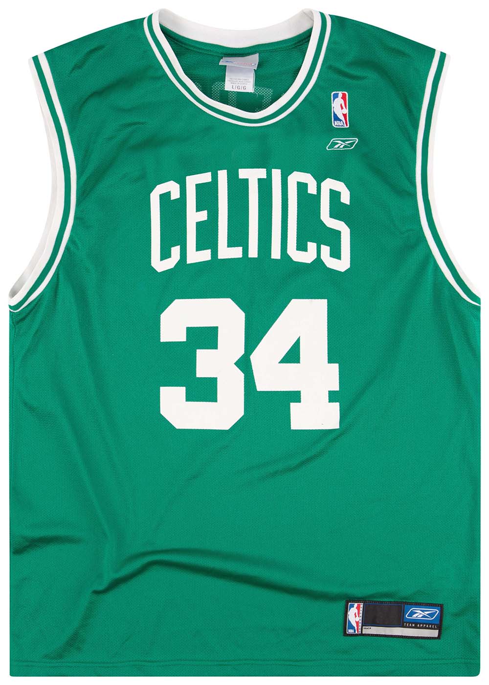Boston Celtics: Paul Pierce 2004/05 White Reebok Jersey (XL) – National  Vintage League Ltd.