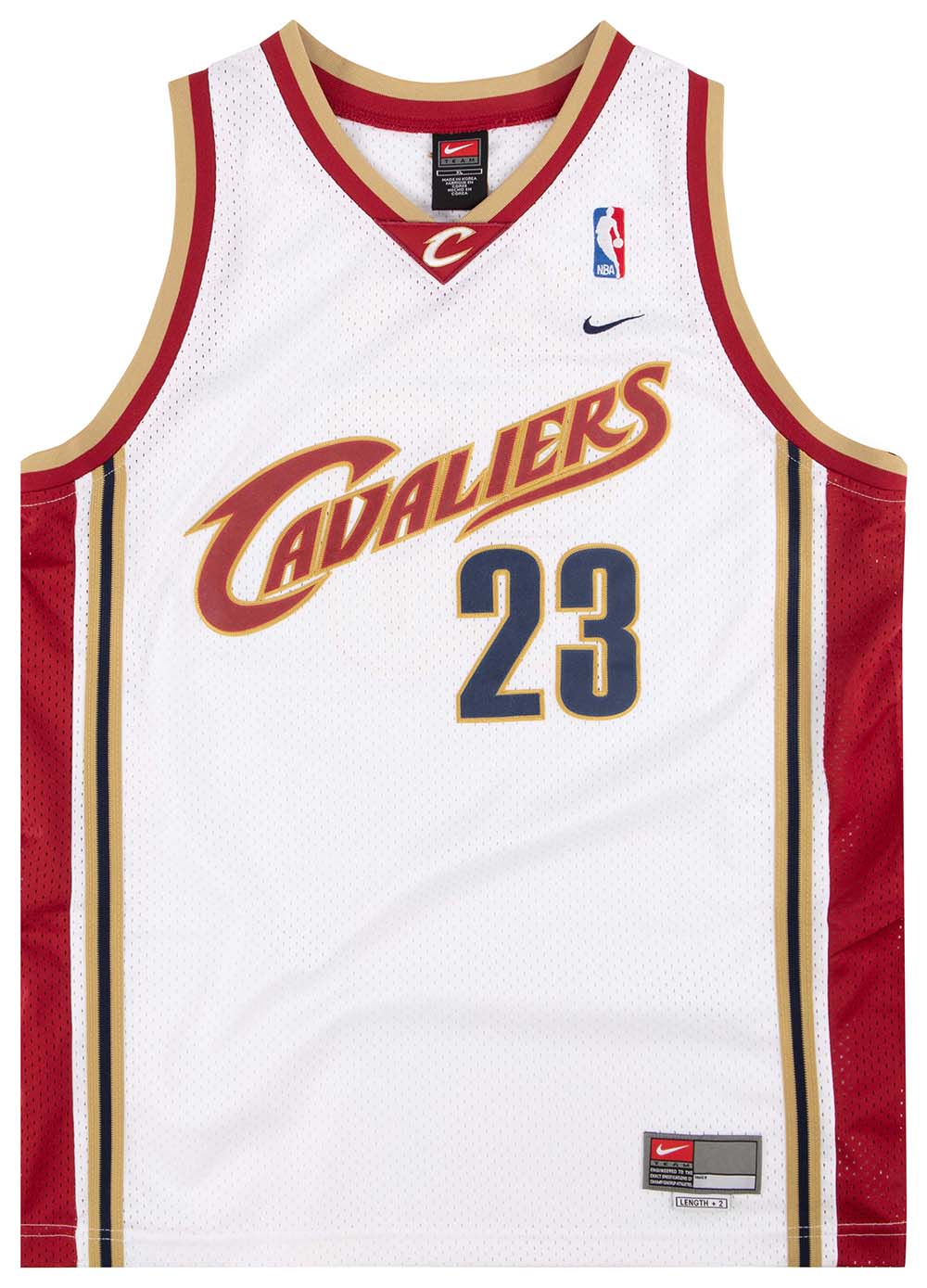 Lebron James #23 Cleveland Cavaliers Cavs Youth Size Medium NBA Blue Jersey
