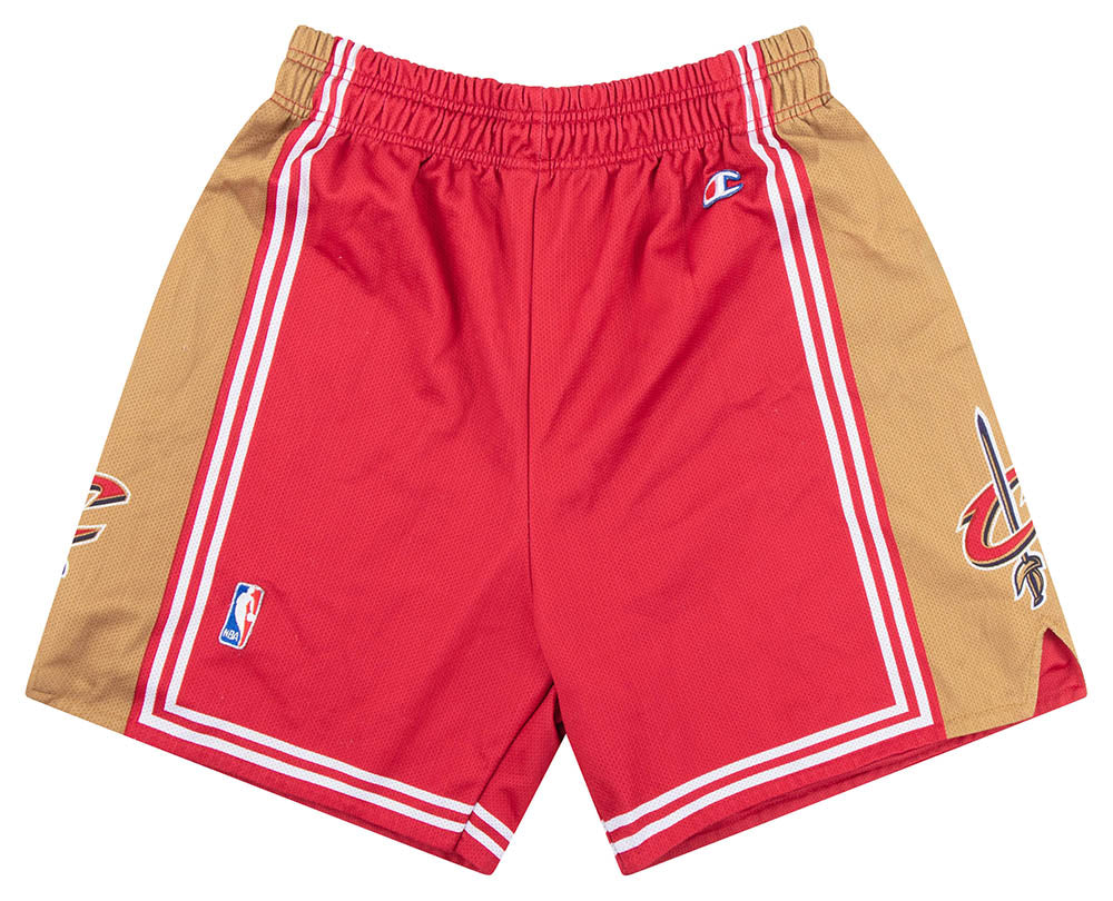 2003-10 CLEVELAND CAVALIERS CHAMPION SHORTS (AWAY) L