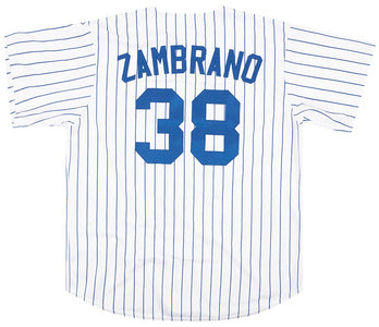 2004-08 CHICAGO CUBS ZAMBRANO #38 MAJESTIC JERSEY (HOME) XL