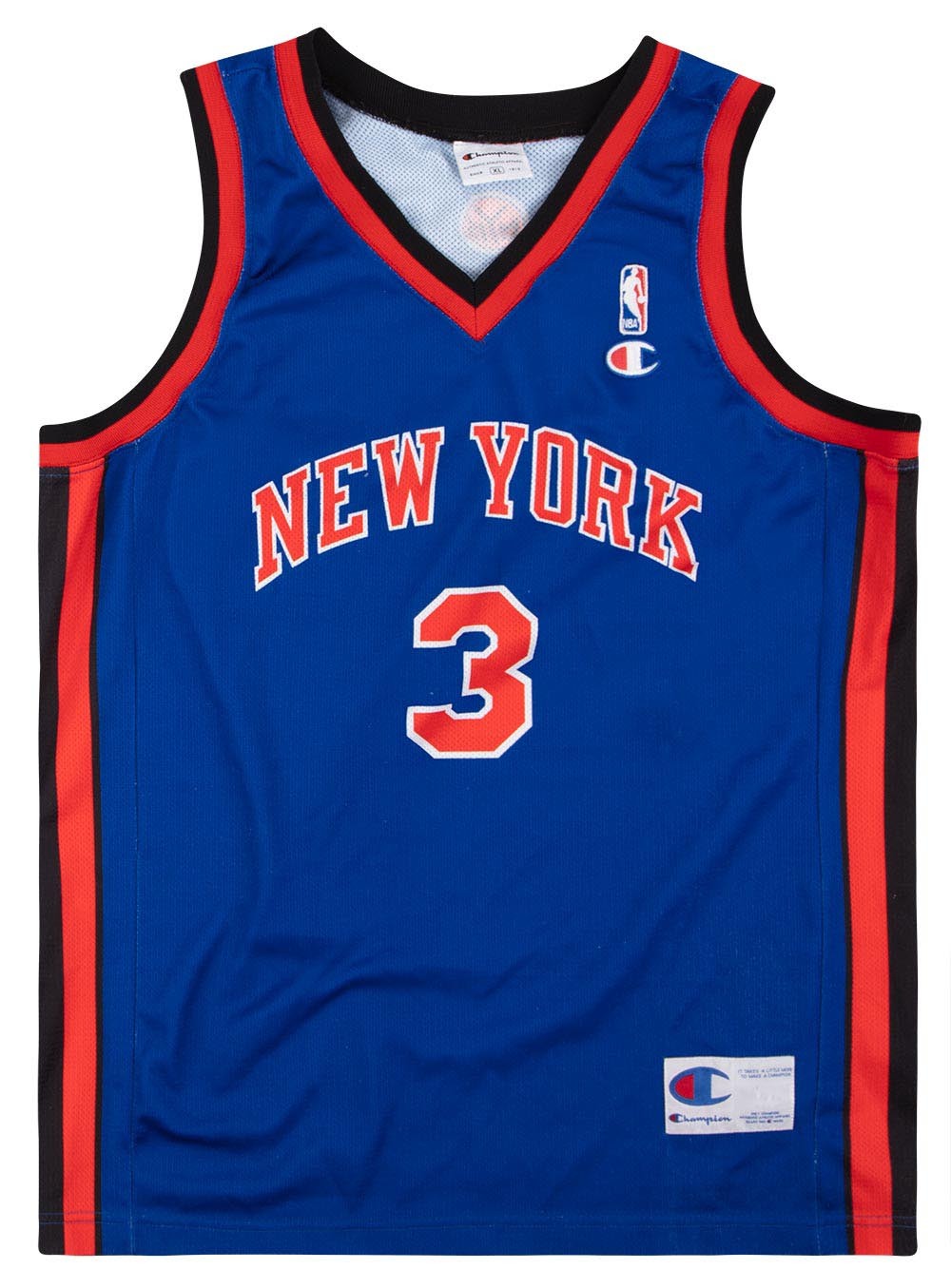 Stephon Marbury New York Knicks 04-05 HWC Swingman Jersey - White -  Throwback