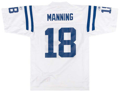 Vintage Indianapolis Colts Peyton Manning 18 Jersey Reebok 