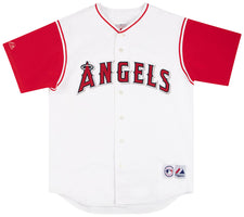 2005-08 LA ANGELS FIGGINS #9 MAJESTIC JERSEY (HOME) Y - Classic American  Sports