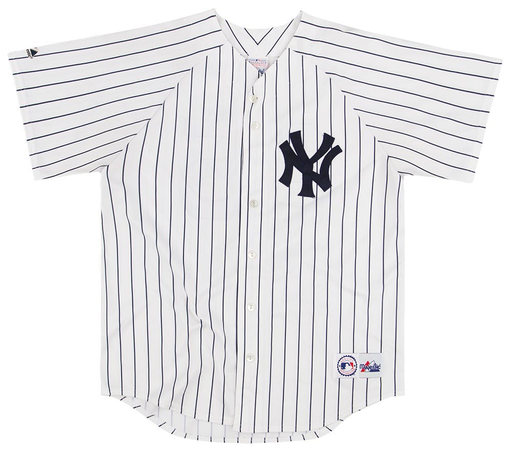 Vintage #25 JASON GIAMBI New York Yankees MLB Majestic Jersey L