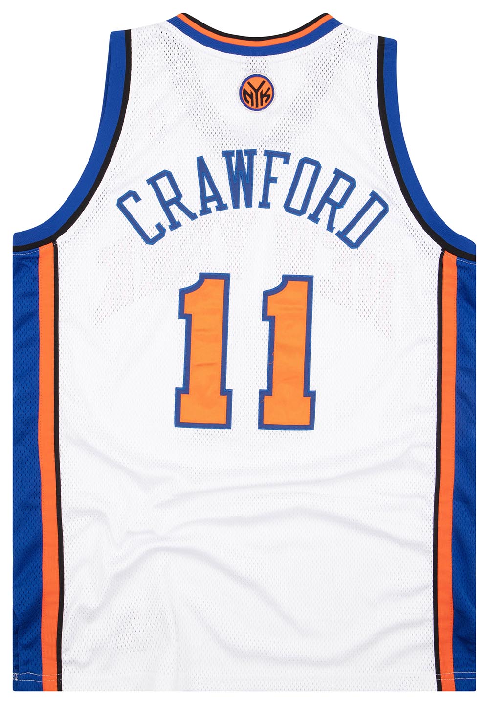 2006-08 AUTHENTIC NEW YORK KNICKS CRAWFORD #11 ADIDAS JERSEY (HOME