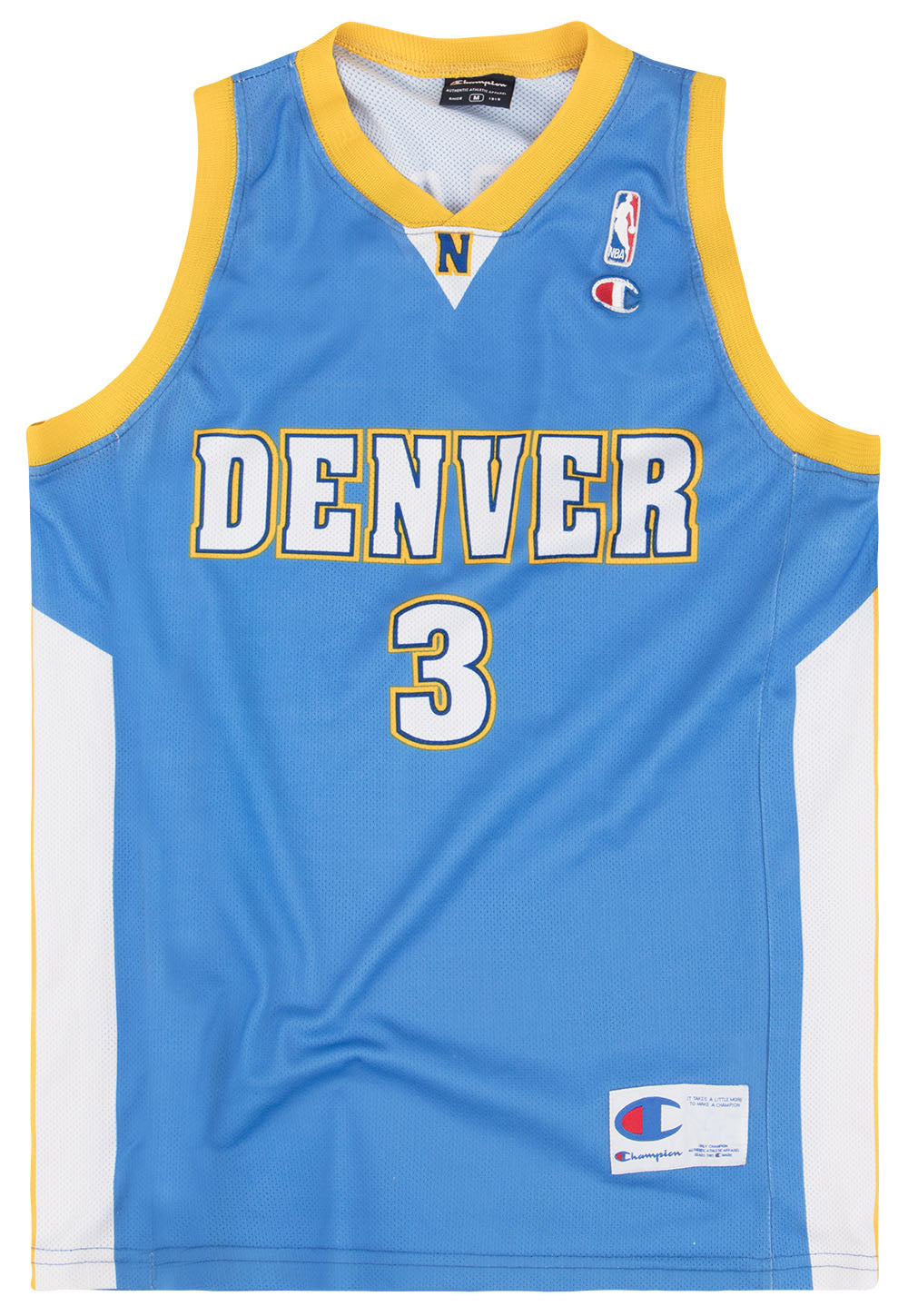 Iverson's Official Denver Nuggets Signed Jersey - CharityStars