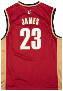 2006-10 CLEVELAND CAVALIERS JAMES #23 ADIDAS JERSEY (AWAY) Y