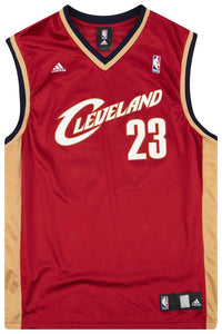 2006-10 CLEVELAND CAVALIERS JAMES #23 ADIDAS JERSEY (AWAY) Y