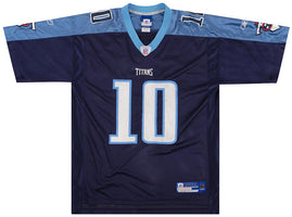 2006 TENNESSEE TITANS YOUNG #10 REEBOK ON FIELD JERSEY (HOME) M