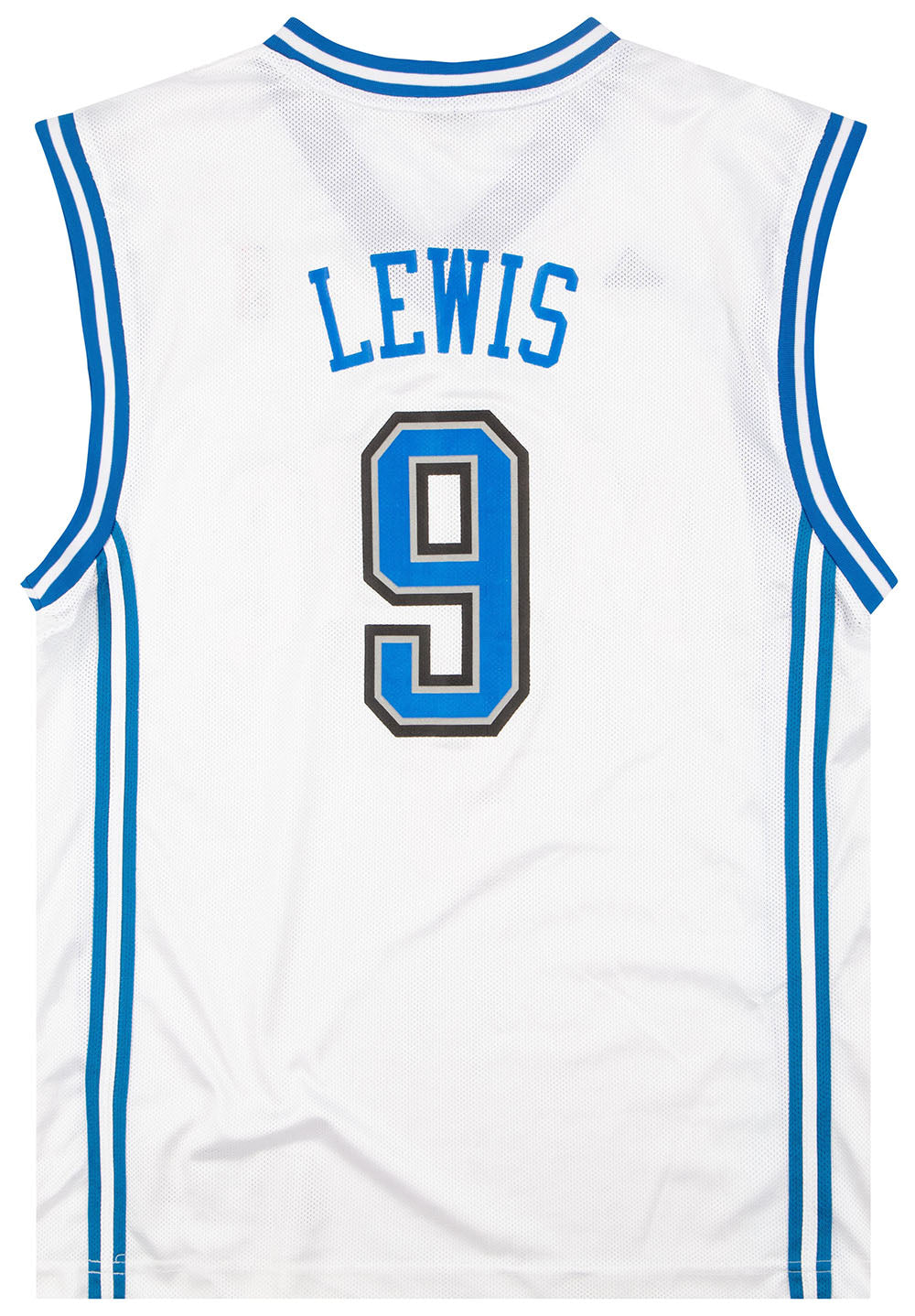 Orlando Magic Rashard Lewis Jersey 9 Size 2XL Pinstripe XXL NBA