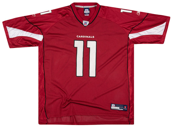 Nike Arizona Cardinals No.11 Larry Fitzgerald White Game Football Jersey