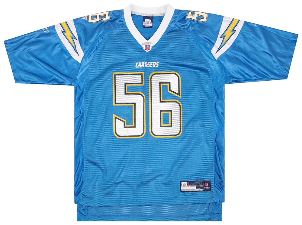 NFL Los Angeles Chargers Reebok on Field Authentic Game Jersey