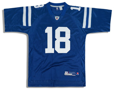 Youth Peyton Manning #18 Indianapolis Colts Reebok Jersey