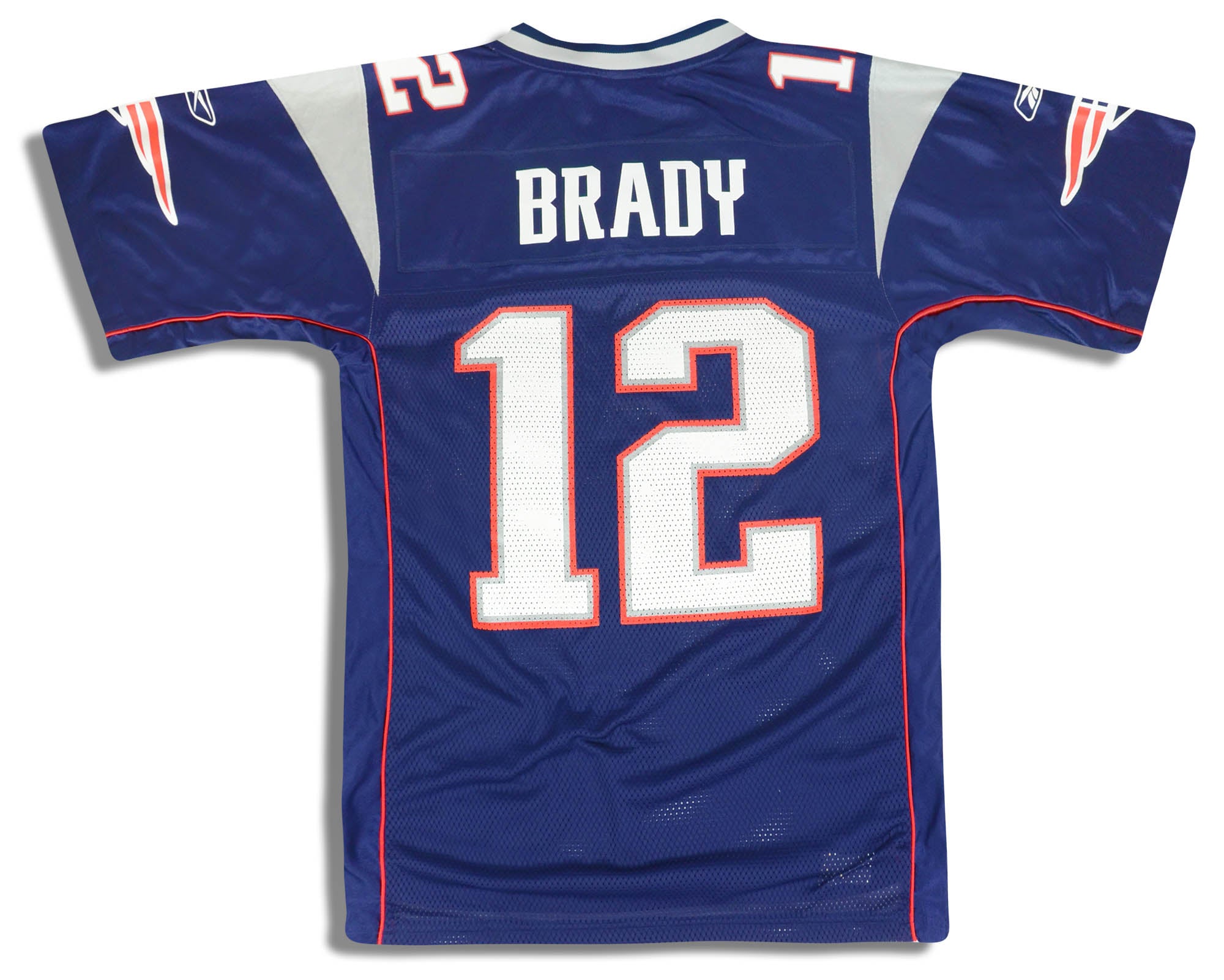 Tom Brady New England Patriots authentic Reebok Super Bowl 38 game model  blue jersey NEW