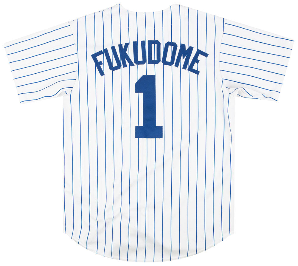 2008 CHICAGO CUBS FUKUDOME #1 MAJESTIC JERSEY (HOME) XL
