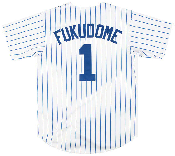 GENUINE MLB CHICAGO CUBS FUKUDOME #1 BLUE T-SHIRT SIZE LARGE 2008 Vtg  Vintage