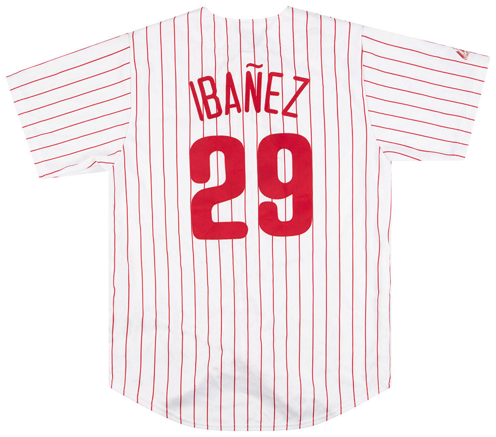 PHILLIES Jersey Raul Ibanez 29 Shirt MLB Majestic 