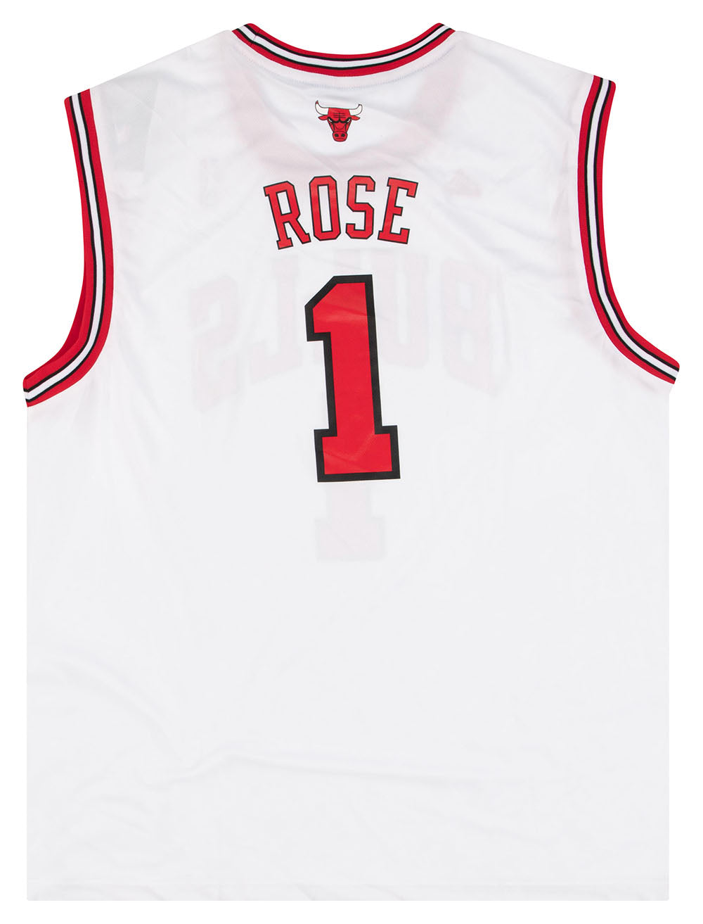 ADIDAS CHICAGO BULLS 2013 CHRISTMAS DAY GAME #1 DERRICK ROSE JERSEY IN SIZE  L