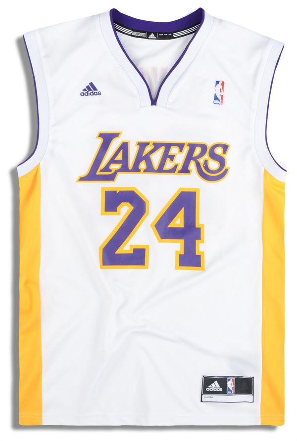 2010-14 LA Lakers Bryant #24 adidas Home Jersey (Excellent) XS