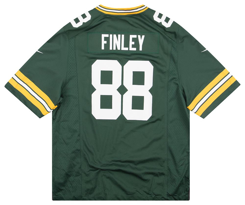 2012-13 GREEN BAY PACKERS FINLEY #88 NIKE GAME JERSEY (HOME) XL