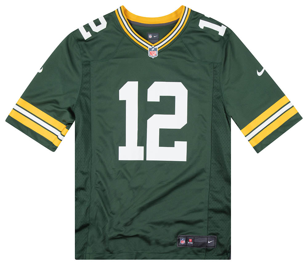 2012-18 GREEN BAY PACKERS RODGERS #12 NIKE GAME JERSEY (HOME) XXL