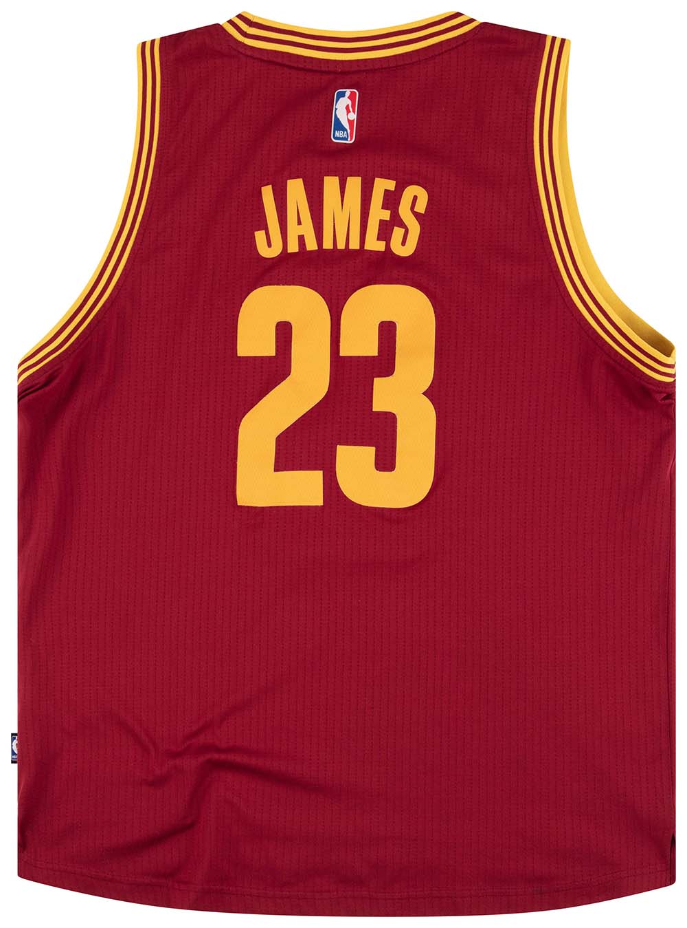 Vintage Adidas NBA Cleveland Cavaliers LeBron James #23 Jersey Size Youth L.