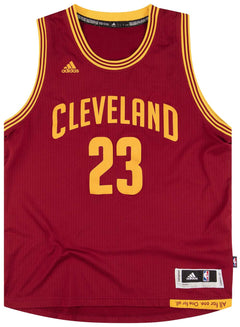 2014-17 CLEVELAND CAVALIERS ADIDAS SHORTS (AWAY) L - Classic American Sports