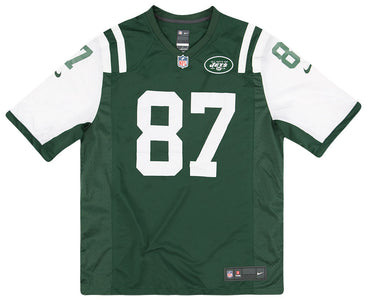 2014-16 NEW YORK JETS DECKER #87 NIKE GAME JERSEY (HOME) Y