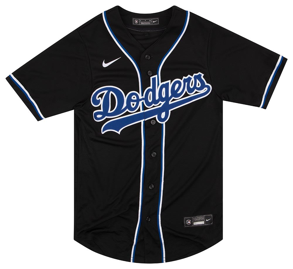 blue and black dodgers jersey