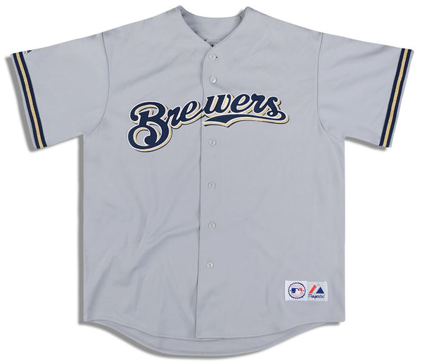 2006-08 MILWAUKEE BREWERS MAJESTIC JERSEY (HOME) XL - Classic