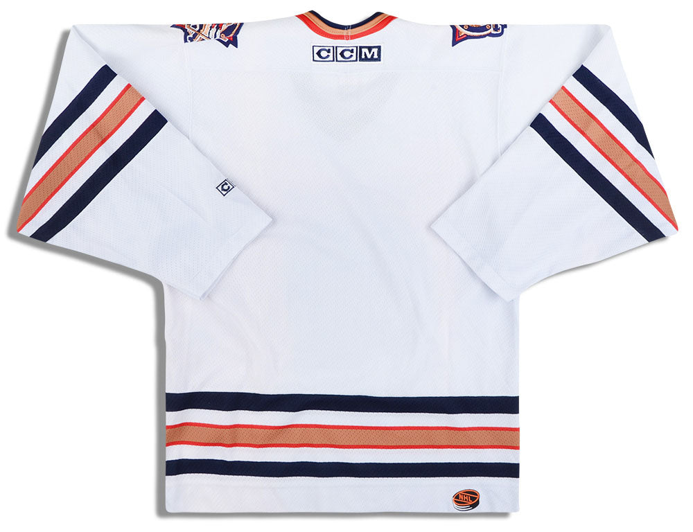 2001-07 EDMONTON OILERS CCM JERSEY (HOME) S - Classic American Sports