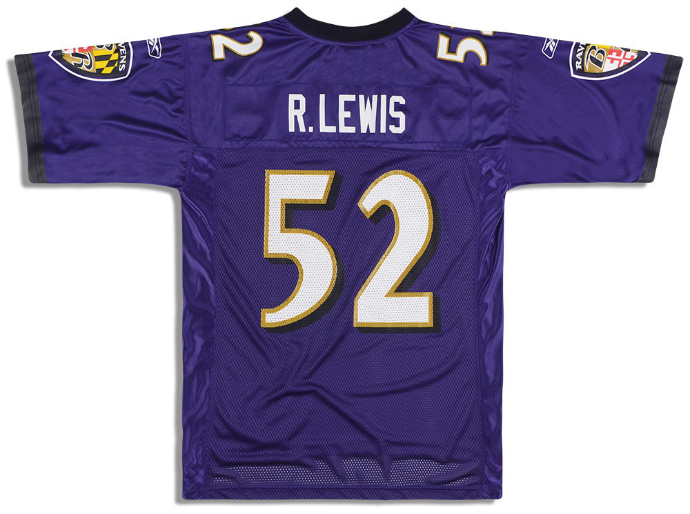 Ray Lewis Baltimore Ravens Throwback Jersey, Vintage NFL Gear