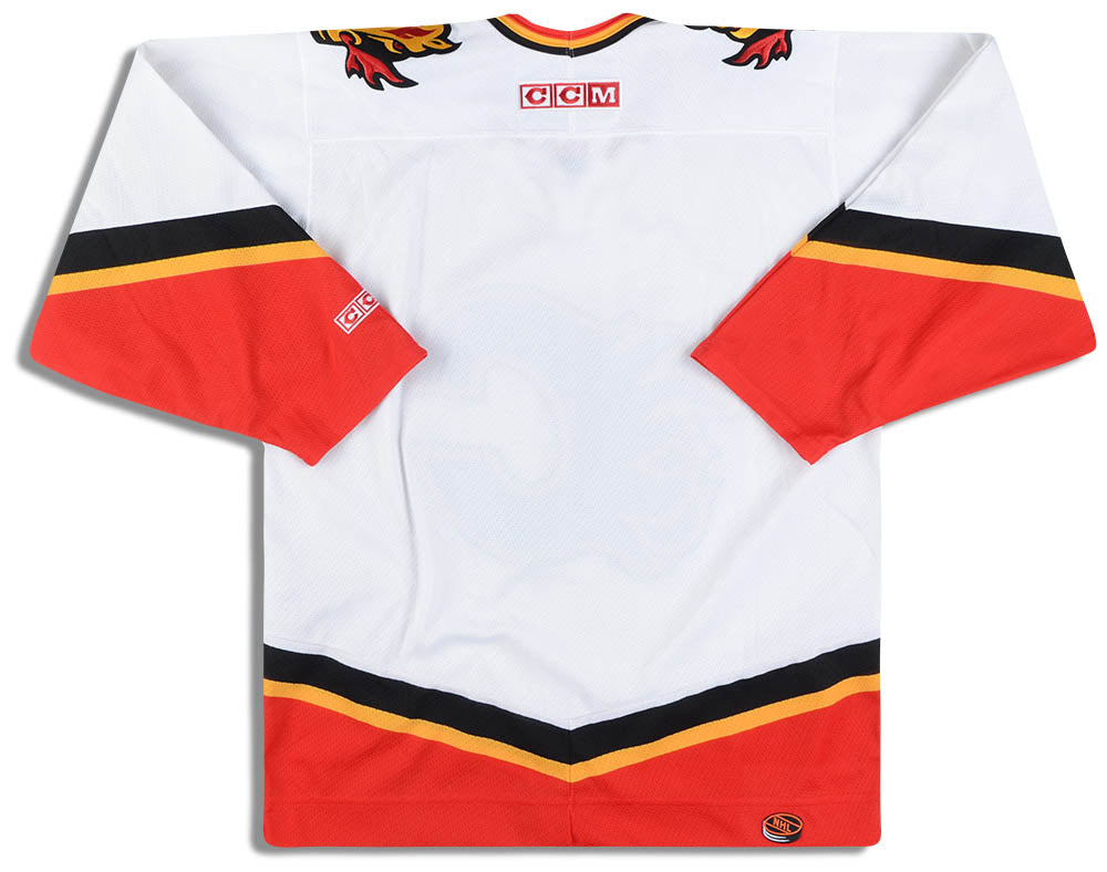 2007-16 CALGARY FLAMES NHL REPLICA JERSEY (HOME) Y - Classic American Sports