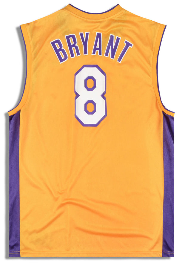 2002-06 LA LAKERS BRYANT #8 REEBOK JERSEY (ALTERNATE) XL