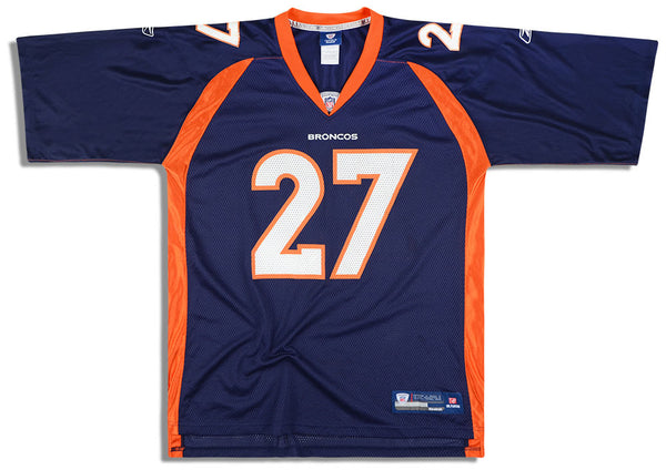 2012-15 DENVER BRONCOS MANNING #18 NIKE GAME JERSEY (AWAY) Y - Classic  American Sports