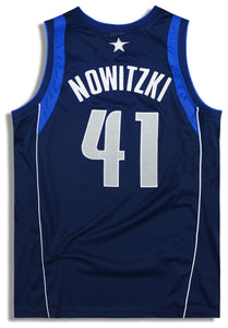 Authentic 2011 NBA Finals Dirk Nowitzki jersey with championship