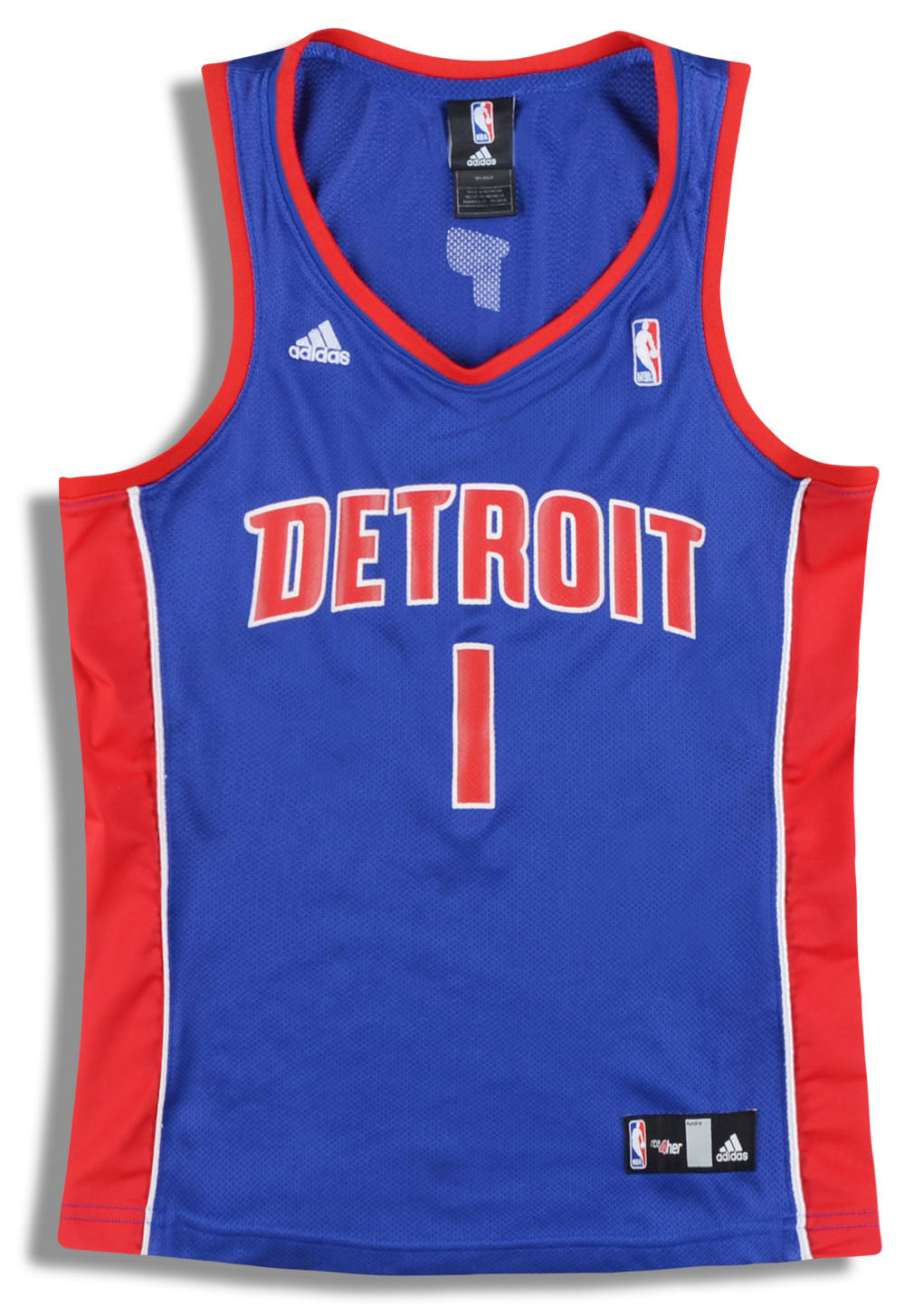 Buy Adidas NBA IVERSON #1 Allen Iverson PISTONS Detroit Pistons
