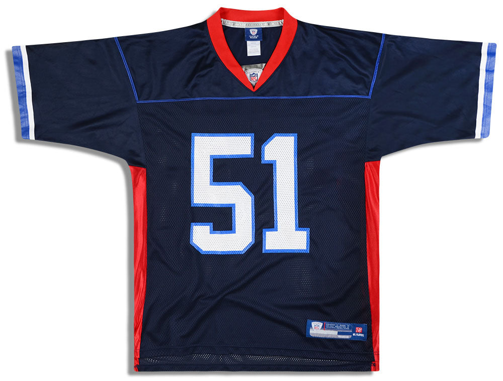 Reebok Onfield NFL Football BUFFALO BILLS Red White Blue #51 Paul Posluszny  Player Jersey