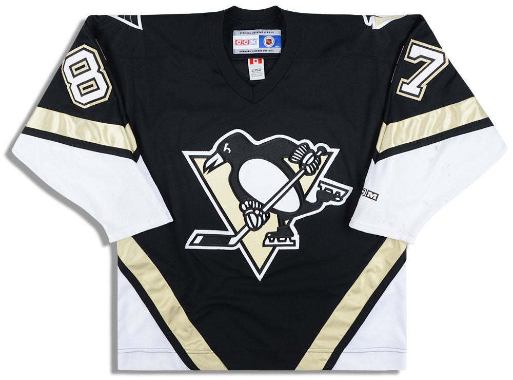Sidney Crosby # 87 Pittsburgh Penguins White Stitched NHL hockey Jerse