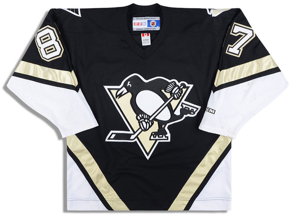 Sidney Crosby Pittsburgh Penguins Blue "1967-1968 Throwback" CCM NHL  Jersey