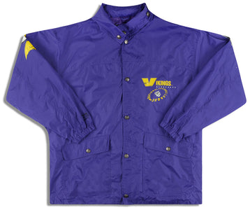 1990's MINNESOTA VIKINGS CAMPRI TEAMLINE RAIN COAT XL