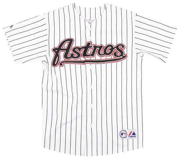 2002-09 HOUSTON ASTROS MAJESTIC JERSEY (HOME) M - Classic American Sports