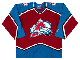 Rare Licensed Colorado Avalanche Women's CCM Hockey Jersey Size Small  Pour Elle