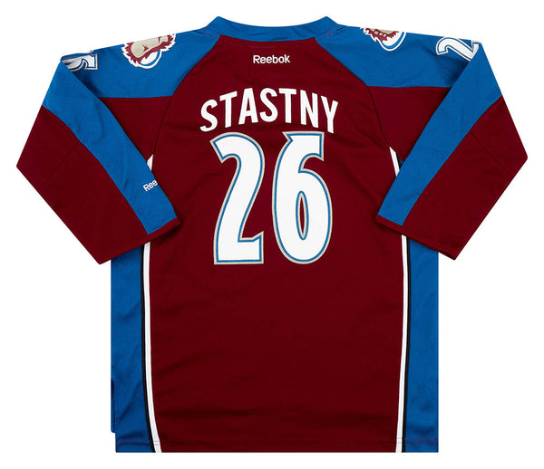 2011-14 COLORADO AVALANCHE STASTNY #26 REEBOK REPLICA JERSEY (HOME) Y -  Classic American Sports